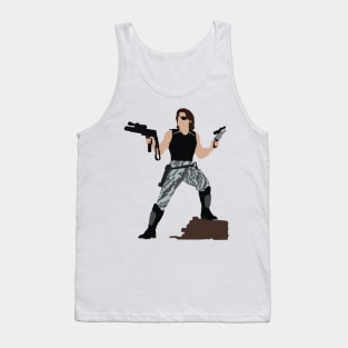 Snake Plisskin Tank Top